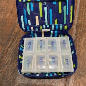 Vera Bradley Katalina Blues travel pill case